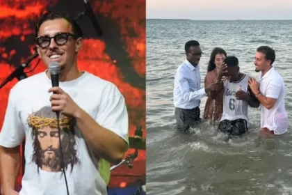 Ex-alcoólatra que abandonou o crime e os vícios para se tornar um evangelista, leva 145 pessoas para Jesus na Holanda. Foto: Instagram/Giani