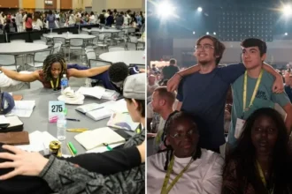 Evento universitário nos EUA reuniu 7 mil estudantes e resultou em 800 decisões por Jesus e um despertáculo missionário global. Foto: Reprodução/Instagram/Urbana 25