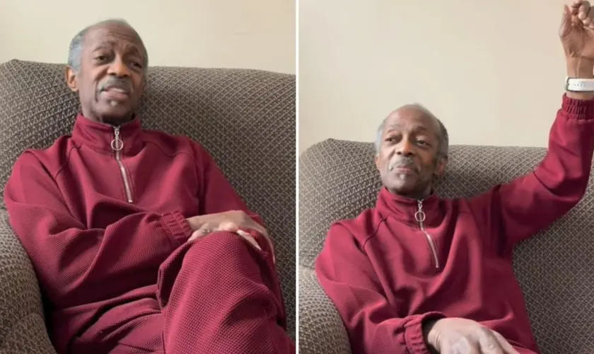 Idoso é curado de lesão grave no braço após ter visão de anjo dentro do seu quarto: ''O anjo do Senhor veio e ficou bem ali''. Foto: Reprodução/Instagram/Michael Patterson