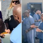 20 detentos celebram batismo em prisão nos EUA; cerimônia marca conversão pública e avivamento em unidade de segurança máxima. Foto: Reprodução/Instagram/Sean Feucht