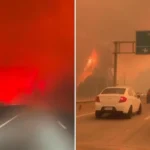 Incêndios florestais no Chile deixam rastro de destruição com 19 mortos e milhares de desabrigados: ''Estamos de coração partido''. Foto: Reprodução/Instagram/Luis Martínez