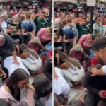 Evangelismo na Califórnia reúne milhares em San Diego e resultou em centenas de pessoas se entregando a Jesus. Foto: Captura de tela/Instagram/ rossjohnstonn