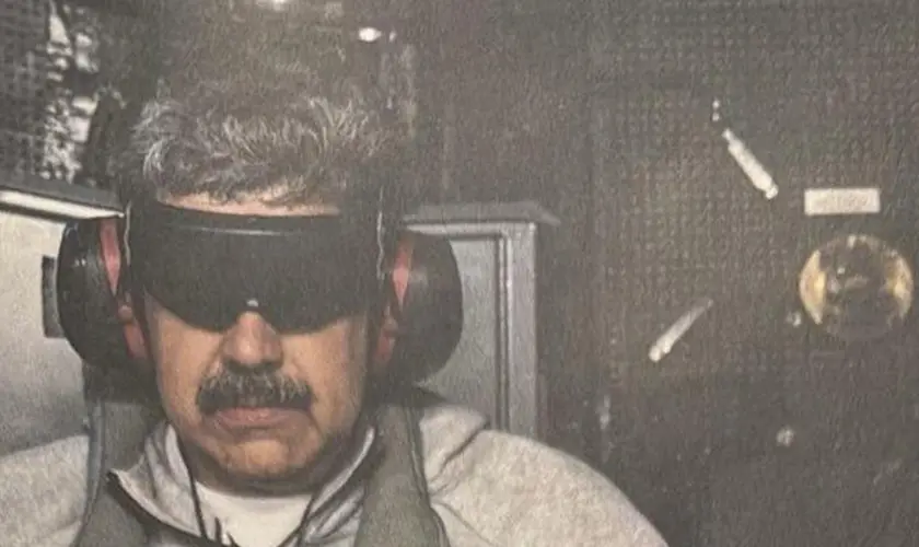 EUA confirmam captura de Nicolás Maduro; operação gera forte repercussão entre cristãos na Venezuela e autoridades globais. Foto: Truph Social/Donald Trump