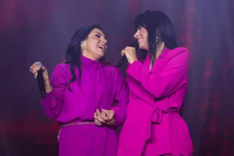 Foi lançado o medley "Fiel a Mim + Espírito Santo", unindo a anfitriã à sua amiga de longa data e "irmã de ministério", Fernanda Brum. Foto: Divulgação.