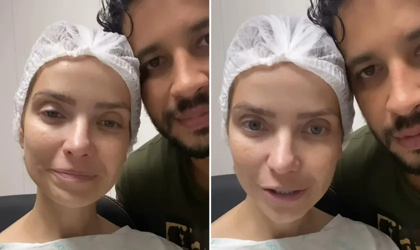 Camila Campos pede orações após passar por cirurgia de emergência para tratar uma infecção óssea, sequela de seu antigo câncer de mama. Foto: Reprodução/Instagram/Camila Campos