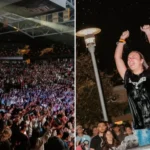 Evangelismo em universidade: mais de 1.600 estudantes aceitam Jesus e são batizados em evento de avivamento na Flórida. Foto: Reprodução/Instagram/Unite US