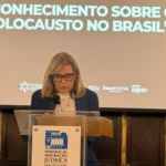 Silas Anastácio visita o Memorial do Holocausto em SP e alerta sobre o avanço do antissemitismo e o desconhecimento histórico no Brasil. Fotos: Silas Anastácio / Liane Zaidler