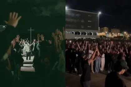 Culto em praça atraiu mais de 9.000 pessoas em Brasília: ''Milhares foram alcançados e curados naquela praça''. Foto: Reprodução/Instagram/Céu na Terra Movement