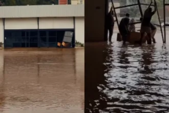 Igreja perde tudo nas enchentes em MG, mas membros seguem nas ruas ajudando os desabrigados em Juiz de Fora. Foto: Reprodução/Instagram/William Hudson