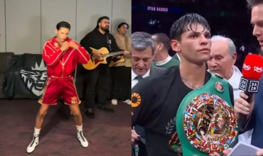 Atual campeão de boxe, Ryan Garcia, se prepara para lutas com louvor: ''Quero dar toda a glória ao meu Senhor e Salvador, Jesus Cristo''. Foto: Reprodução/Instagram/Ryan Garcia