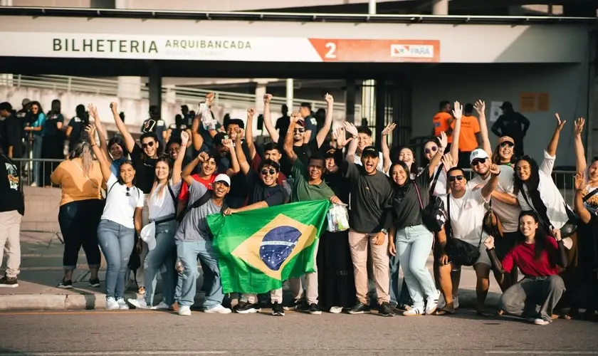 The Send 2026 reúne 300 mil pessoas em cinco cidades para um dia histórico de oração e mobilização missionária no Brasil. Foto: The Send Brasil