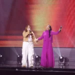 Dando continuidade ao encerramento de seu projeto, a cantora Eyshila lançou o mashup “Aguenta Firme + Na Eternidade”, com Dani Ferber. Foto: Divulgação.