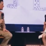 Menina relata visão de anjos dentro de casa, descrevendo luz intensa, seres com olhos nas asas e um vaso de óleo dourado. Foto: Captura de tela/Instagram/MercyCulture