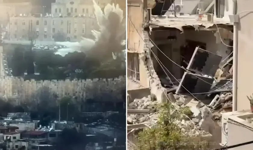 Mesmo em meio à guerra e à instabilidade, cristãos em Israel continuam anunciando o Evangelho, inclusive às vésperas da Páscoa judaica. Foto: Ilustração/Instagram/Hoje no Mundo Militar/André Lajst