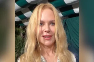 A atriz Nicole Kidman revelou que mantém o hábito de ir à igreja aos domingos, inclusive antes de eventos importantes como o Oscar. Foto: captura de tela/X/ Variety