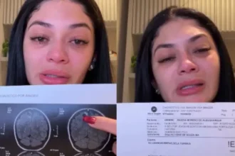 Influenciadora cristã testemunha cura de cisto no cérebro após campanha de oração e diz que exames confirmaram o milagre anos depois. Foto: Reprodução/Instagram/Rayssa Buq