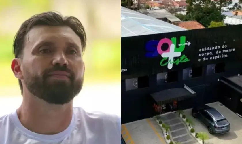 Ex-ateu, fundador da Sou Mais Cristo transforma rede de academias após encontro com Jesus e cria ambiente voltado ao público cristão. Foto: Divulgação/Sou Mais