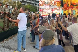 Durante evangelismo de rua nos Estados Unidos, o evangelista Philip Renner e sua equipe testemunharam mais de mil decisões por Cristo. Foto: Reprodução/Instagram/Philip Renner