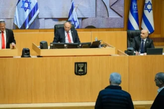 O parlamento de Israel, o Knesset, aprovou em votação final uma lei que prevê a pena de morte para condenados por terrorismo. Foto: KNESSET