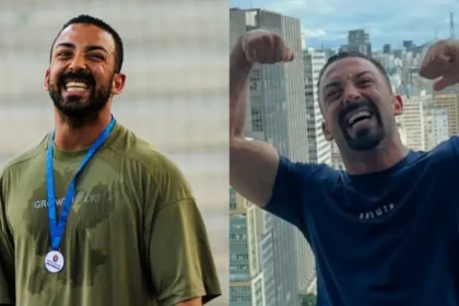 Fisiculturista com paralisia cerebral supera limites desde a infância, vence o preconceito e inspira milhares com sua história de fé. Foto: Reprodução/Instagram/lekaobodybuilder