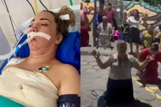 Após diagnóstico de morte cerebral, mulher em Manaus surpreende médicos ao voltar à vida após clamor de pessoas em frente ao hospital. Foto: Reprodução/ Instagram/Joyce Brito