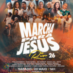 A Marcha para Jesus do Rio de Janeiro chega à sua 19ª edição no dia 23 de maio com shows gospel na Praça da Apoteose. Foto: Divulgação.
