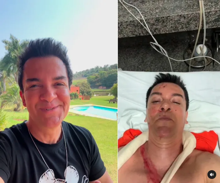 Regis Danese sofre acidente de Trânsito em Goiás / Foto: Instagram