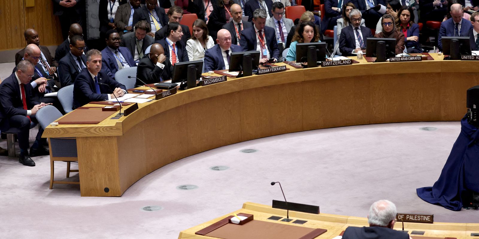A proposta de resolução dos EUA é rejeitada pelo Conselho de Segurança da ONU