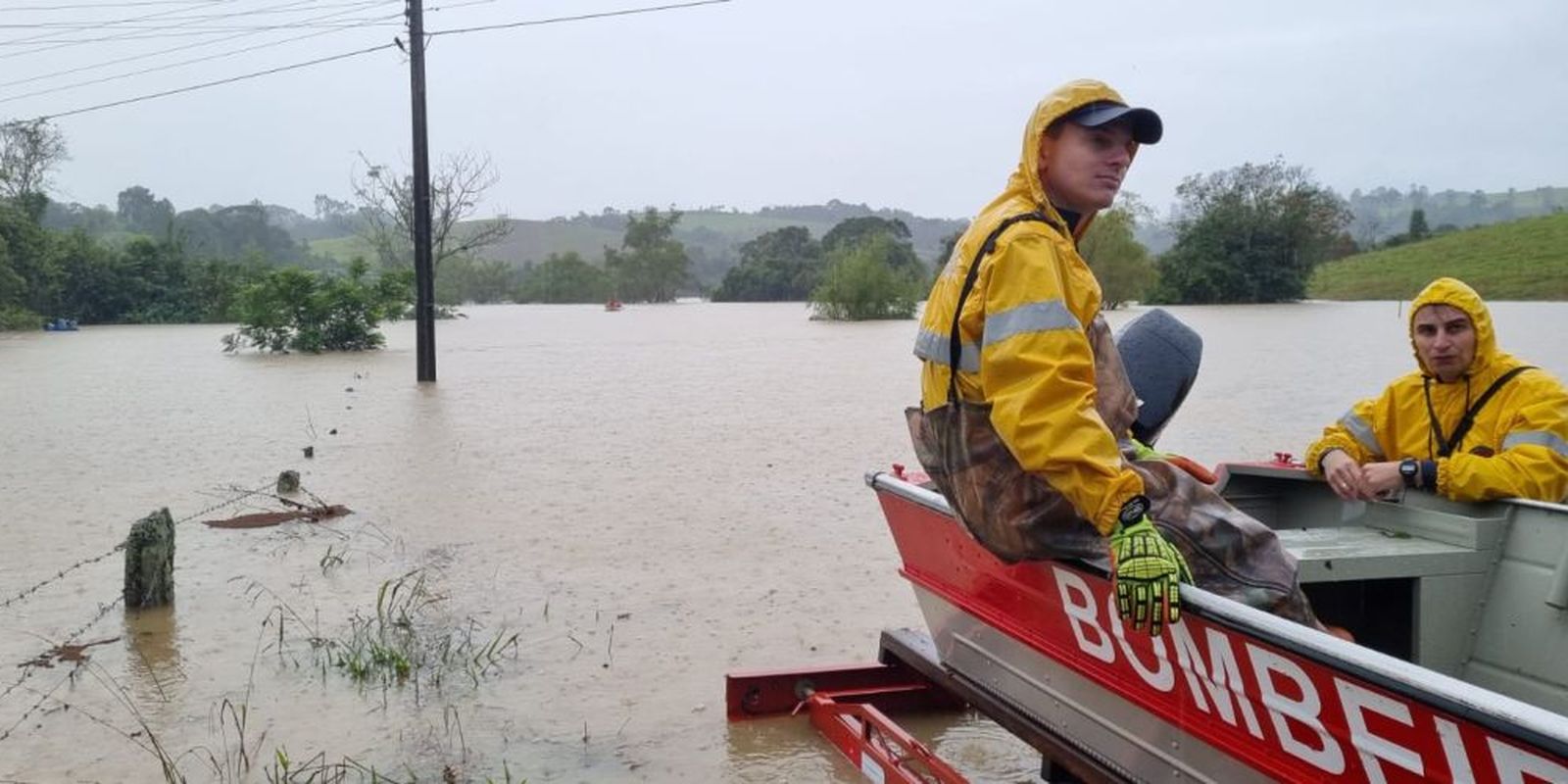 Alerta da Defesa Civil de Santa Catarina sobre possíveis novos temporais e riscos associados