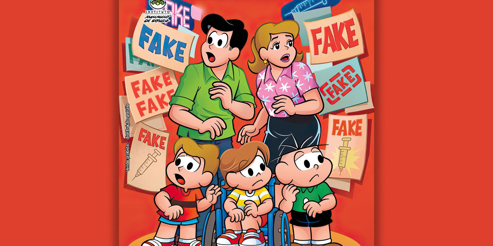 Como as fake news sobre vacinação são desmentidas em uma revista em quadrinhos