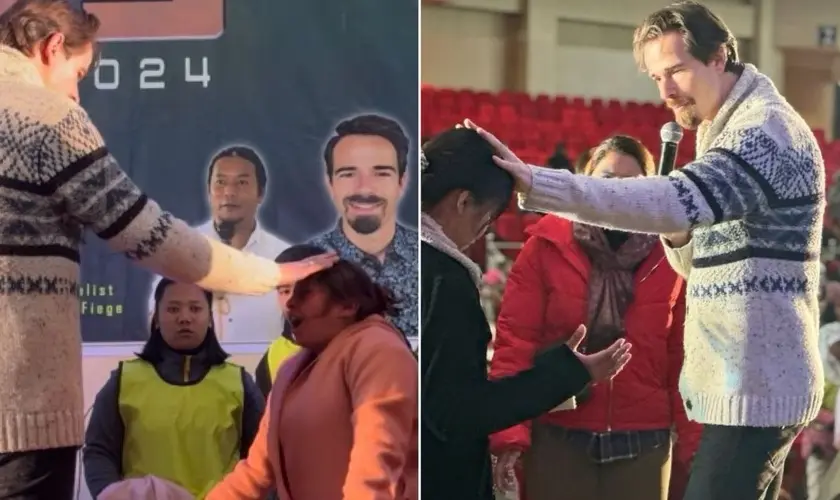 Uma conferência em Nepal proporcionou testemunhos impactantes de curas, libertações e manifestações do poder de Deus.Foto: Reprodução/Instagram/Willem Fiege