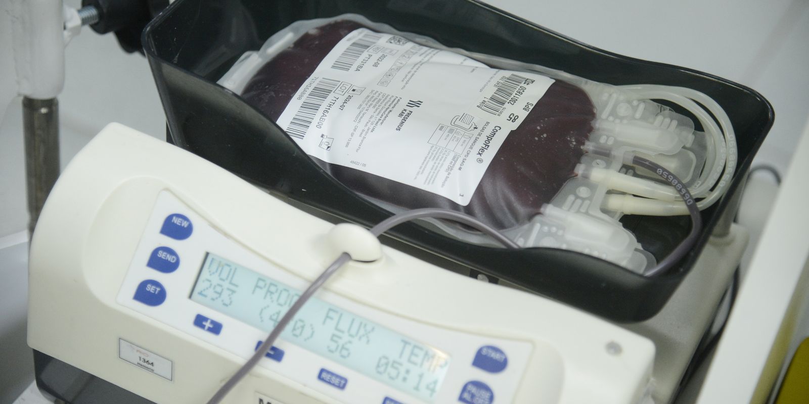 Norma atualizada para o uso de energia nuclear no tratamento de sangue