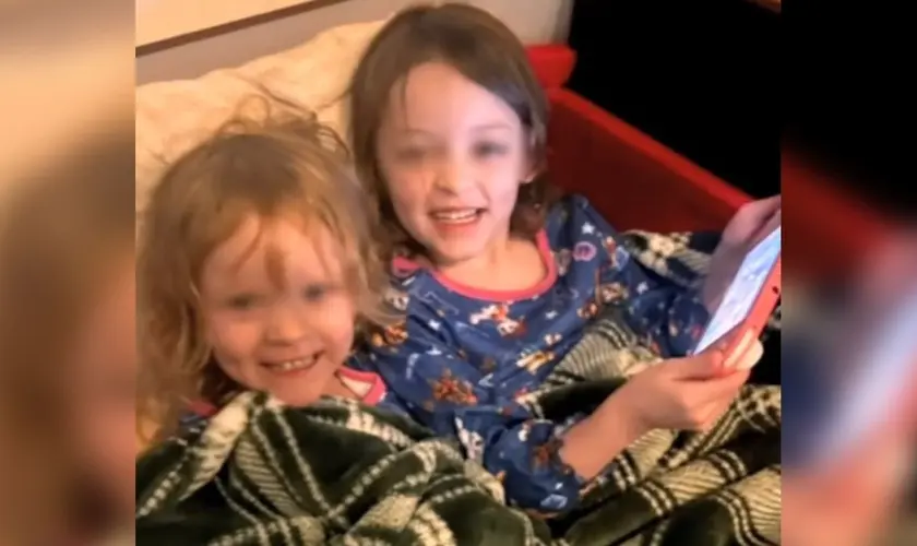 Pais em Oklahoma creditam a Deus o resgate milagroso de suas filhas de um afogamento, compartilhando poderosos testemunhos de milagres e fé. Foto: Reprodução/TikTok/notícias9kwtv