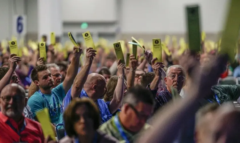 A Convenção Batista do Sul (SBC) rejeitou a proposta de proibição oficial de pastoras em uma votação histórica realizada recentemente. Foto: SBC.