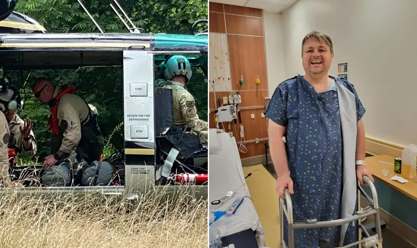 Homem desaparecido em Kentucky é resgatado após 12 dias sem comida ou água, graças à oração de um socorrista. Foto: Reprodução/Facebook/Wolfe County Search & Rescue Team