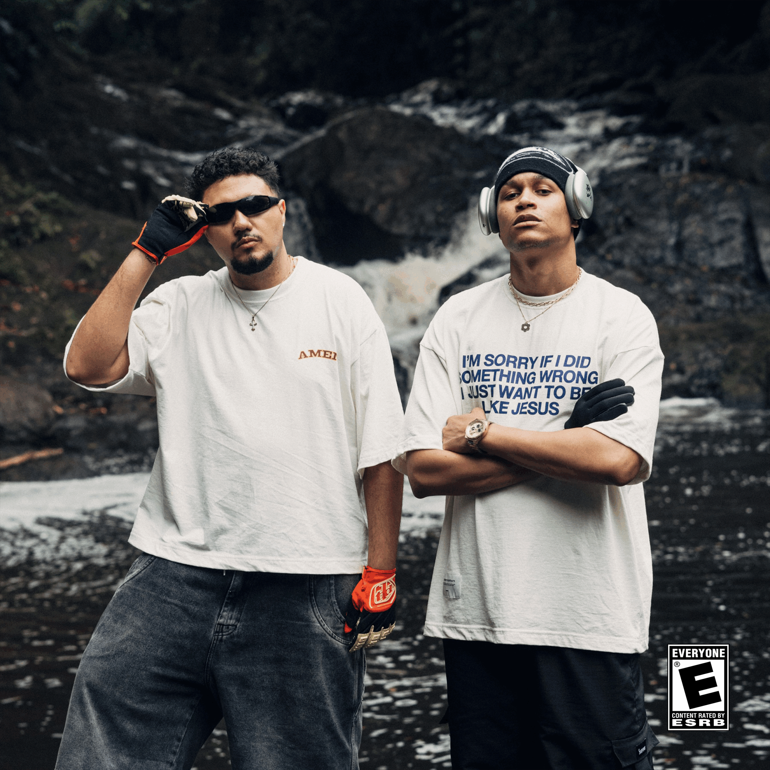 Os trappers Nesk Only e 2metro lançaram o EP colaborativo “DU NADA – Parte 1”. O projeto conta com as faixas “Hebreus 12” e “Nunca Mais”. Foto: Divulgação.