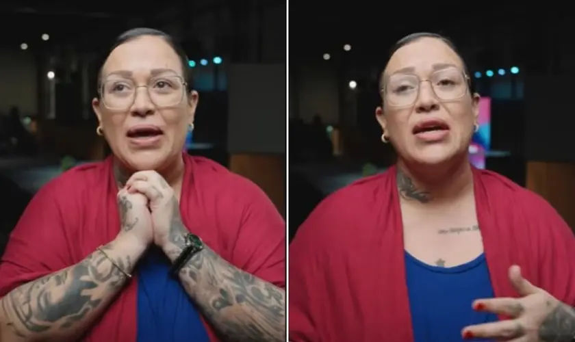 Ex-traficante, relata como Jesus transformou sua vida após 22 anos de vícios e crimes, trazendo paz e renovação. Foto: Reprodução/YouTube/Ben Kroeske