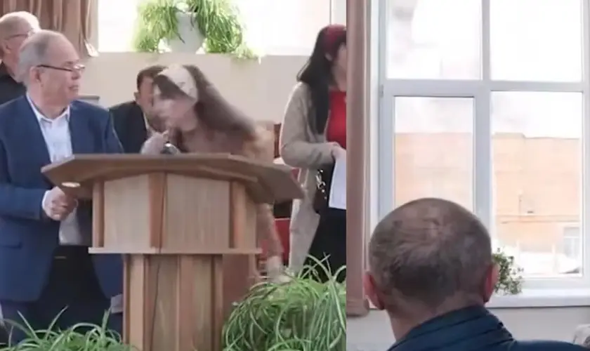 Durante culto cristão no nordeste da Ucrânia, mísseis russos atingiram a região, provocando pânico e deixando pelo menos 34 civis mortos. Foto: Reprodução/Instagram/Hoje no Mundo Militar
