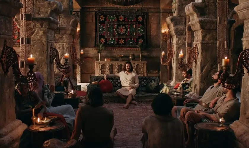 A 5ª temporada de The Chosen estreia em 15 de junho no Prime Video. A série cristã retorna com novos episódios sobre a última ceia de Jesus. Foto: Divulgação.