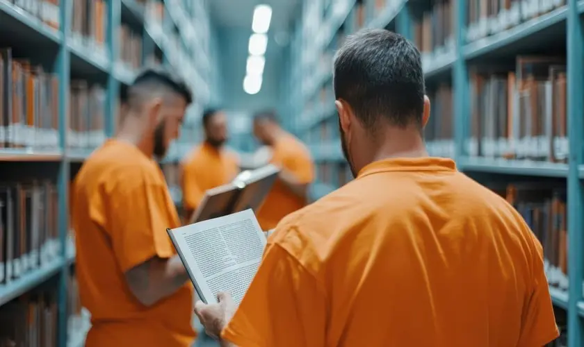 Durante evangelismo em prisões de Uganda, 570 detentos aceitaram a Cristo após ouvirem a mensagem do Evangelho. Foto: Reprodução/Prisoners for Christ