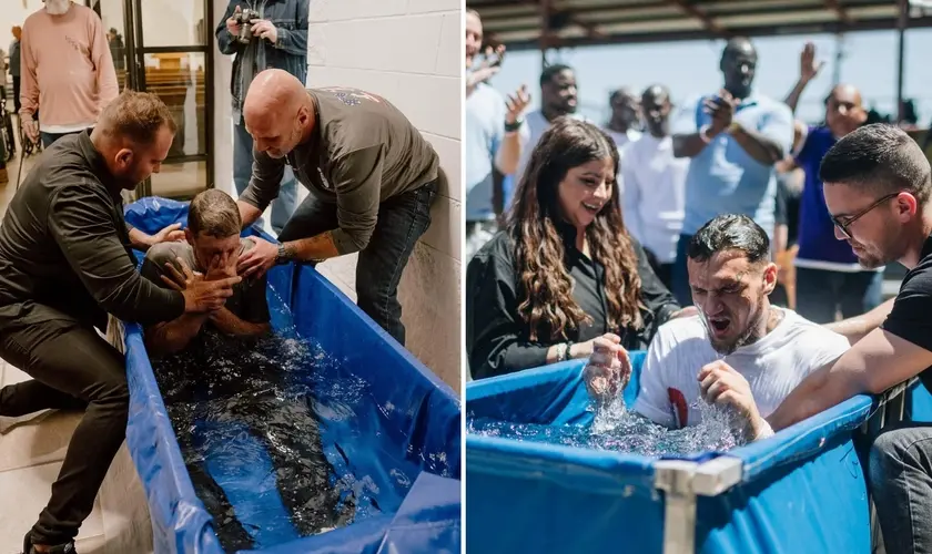 Avivamento na prisão de Angola: detentos se rendem a Jesus, são batizados e têm vidas transformadas após ações do ministério God Behind Bars. Foto: Instagram/God Behind Bars