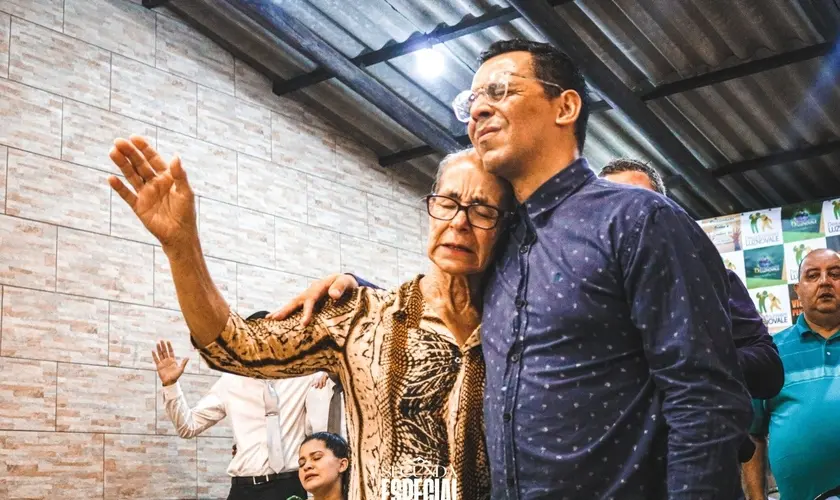 Ex-viciado em drogas, celebra 12 anos de libertação após oração da mãe e hoje anuncia o Evangelho como pregador e testemunho de fé. Foto: Dilson Gomes/Desafio Jovem