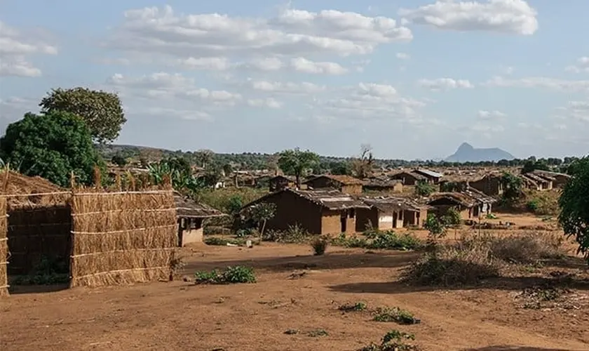 Mais de 35 cristãos morreram em ataque em Moçambique, com sequestros e destruição de igrejas e casas em Cabo Delgado. Foto: Portas Abertas.