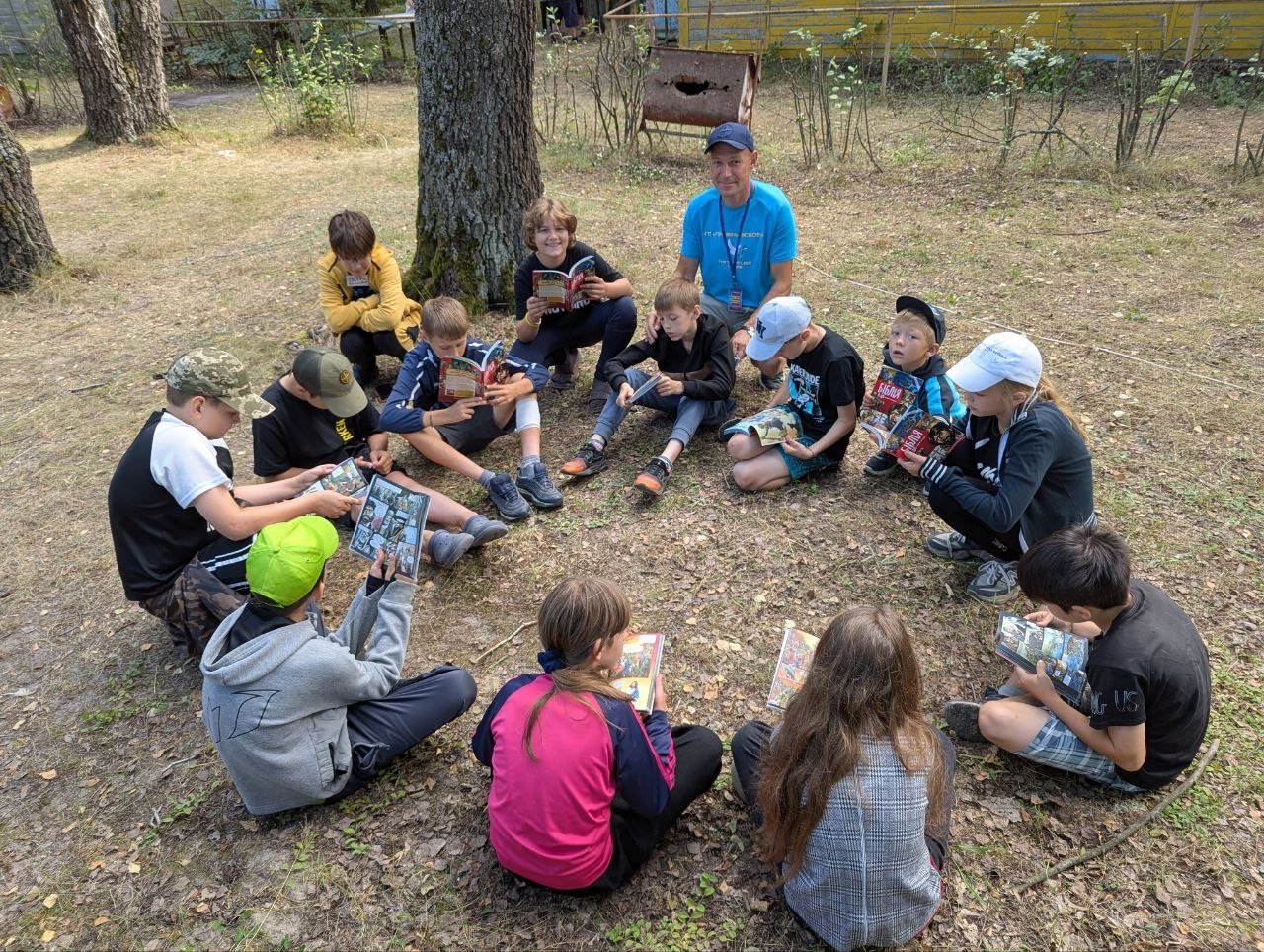 Missão Eurásia leva esperança a crianças afetadas pela guerra na Ucrânia por meio de acampamentos bíblicos e apoio emocional. Foto: Reprodução/Facebook/Mission Eurasia