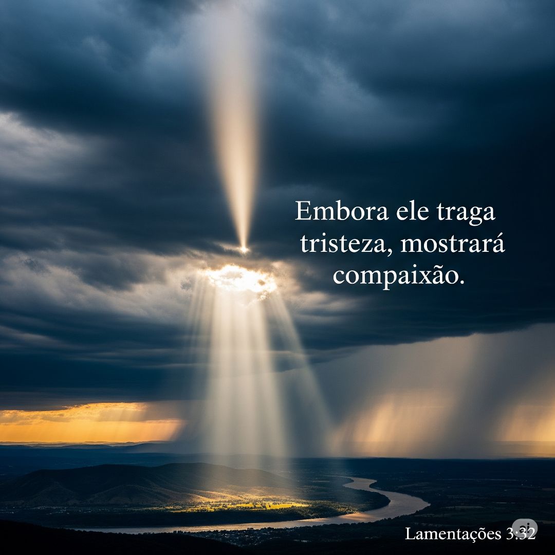Lamentações 3:31-32: A Tristeza de Deus Tem Prazo de Validade