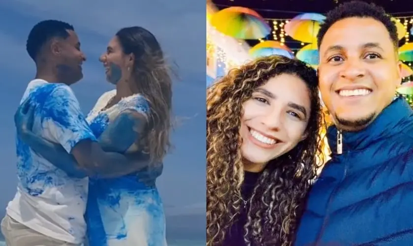 Casal cristão está vivendo a realização de um milagre: a gravidez, após mulher ter sido diagnosticada com mioma no útero. Foto: Reprodução/Instagram/Milaine MuDança