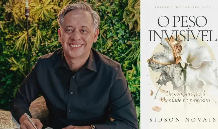 Pastor Sidson Novais lança o livro "O Peso Invisível", que nos traz uma nova perspectiva sobre a história de Marta e Maria. Foto: Divulgação,