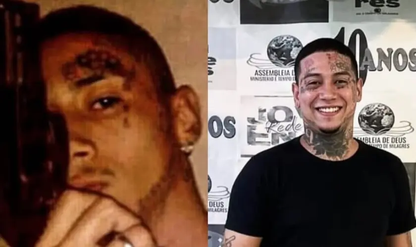 Ex-ocultista, encontra a libertação e a cura em Cristo após uma vida de vícios, depressão e rituais de feitiçaria. Foto: Reprodução/Instagram/Lucas Figueira