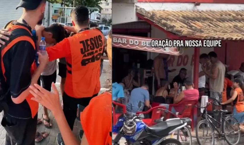 Evangelismo em massa em Macaé–RJ resulta em mais de 1.300 pessoas aceitando Jesus sob coordenação da missão Aviva. Foto: Reprodução/Instagram/Aviva