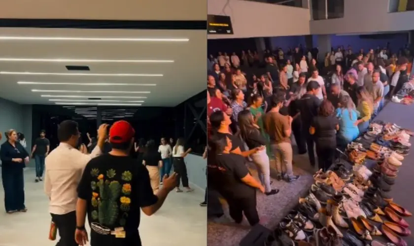 Membros de igreja em Goiânia mantém oração ininterrupta há mais de 100 dias em busca de avivamento espiritual. Foto: Reprodução/Instagram/God Provider Church